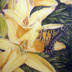 Touching Down - Lilies & Swallowtail